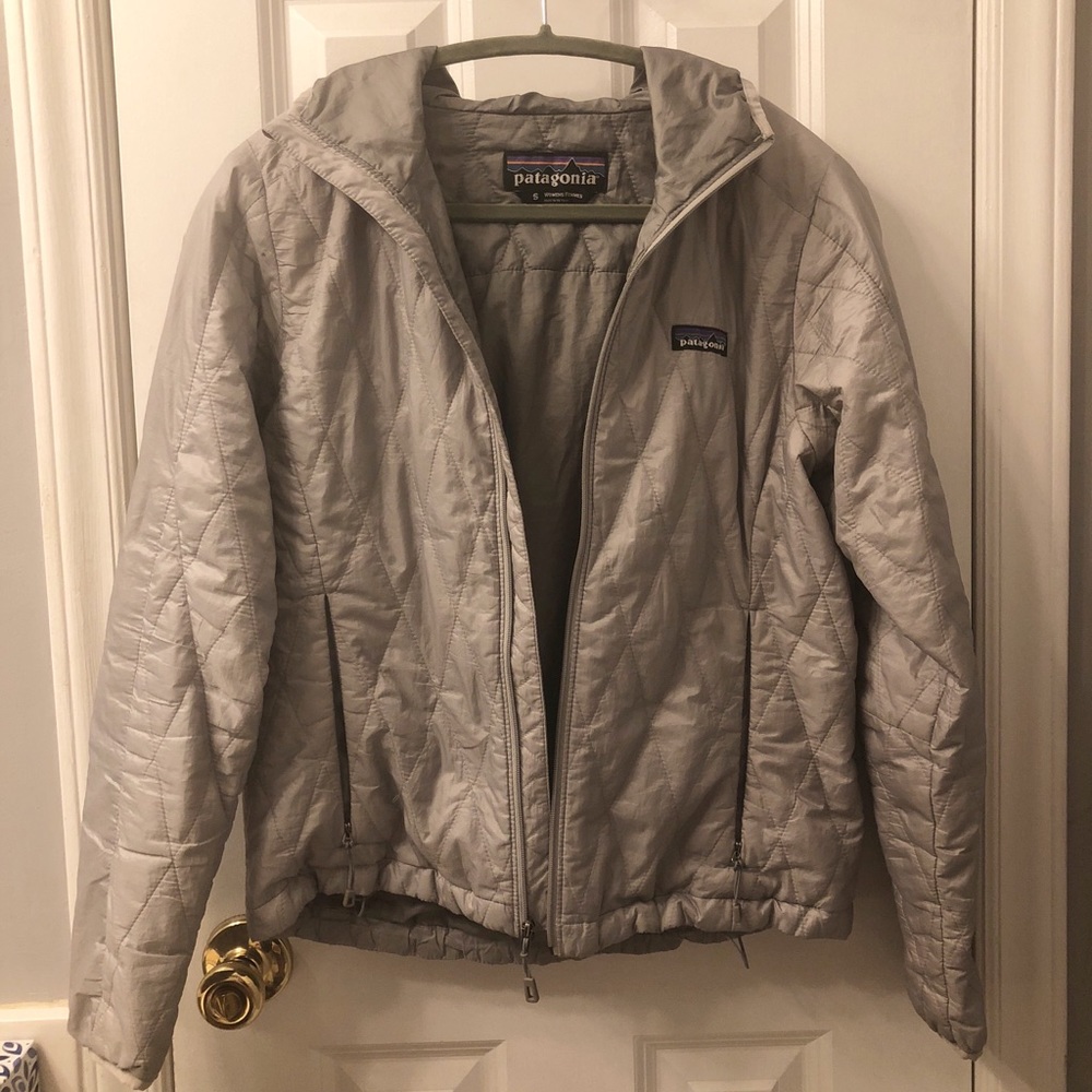 grey patagonia nano puff
